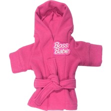 Moshiqa Boss Babe Pembe Kedi Bornozu
