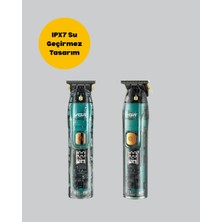 Eco Lounge Vgr V-695 Profesyonel Saç ve Sakal Kesme Makinesi Şarjlı ve Kablolu Kullanım