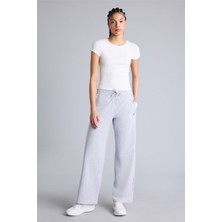 Defacto Kadın Kanvas Pantolon H1513AX/GR73 Grey Melange