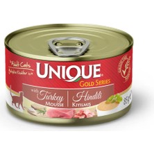 Unıque Unique Gold Series Hindili Konserve Yaş Kedi Maması 85 gr X12 Adet