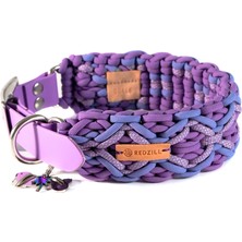 Redzill Diamond Lavender Paracord Lila Köpek Boyun Tasması