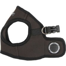 Puppia Soft Vest Kahverengi Air-Mesh Köpek Göğüs Tasması