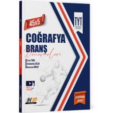 Akm Kitap Tyt Coğrafya 45 x 5 Denemeleri Hız ve Renk Yayınları