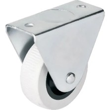 Aesco Hts 105 - 50 mm Sabit Gri Pvc Teker 4 Adet