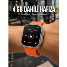 Hace Bazaar Yeni Nesil 3 Kordonlu Kol Saati 49 mm Amoled Ekran Akıllı Saat