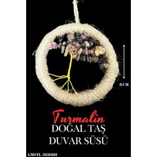 Empressco Sertifikalı Turmalin Doğal Taş El Yapımı Duvar Süsü & Araba Süsü & Kapı Süsü