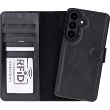 Eco Lounge Samsung Galaxy S26 Plus Uyumlu Manyetik Hakiki Deri Cüzdan Kılıf ,cüzdan Taşımaya Son, Kredi Kart Yuvalı, Rfıd Güvenlik