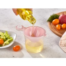 Aesco 5 In 1 Süzgeç - Huni - Limon Sıkacağı - Yumurta Akı Ayırıcı Hazneli Mutfak Aparatı