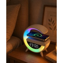Eco Lounge Rgb Işıklı Bluetooth Hoparlör Tf Kart ve Fm Destekli Kablosuz Ses Sistemi
