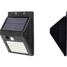 Zenviaa Bahçe Aydınlatması Güneş Enerjili LED Işık Lamba Sensörlü Dekoratif Yeni Nesil Znv2