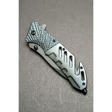 Depo Trend Depotrend YA-A339 Ithal Rulmanlı Tamamı Metal Kurtarma Çakısı (20.5 Cm)