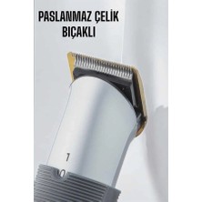 Eco Lounge 4 Taraklı Profesyonel Şarjlı Saç ve Sakal Kesme Tıraş Makinesi Seti