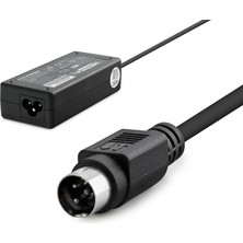 Aesco 24V 2.5A 60W Yazar Kasa ve Pos Cihazı Adaptörü - 3 Pin - Siyah HD8842