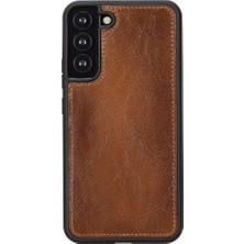Eco Lounge Samsung Galaxy S22 Plus Uyumlu Deri Cüzdanlı Kılıf Mwwn RST2EF