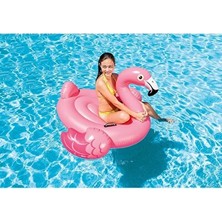 intex Vaelmont Şişme Flamingo Bot - Havuzda Eğlence Dolu Flamingo Deneyimi Deniz Malzemesi 142X137X97 cm