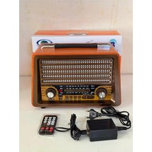 Vaelmont Büyük Boy Bluetooth Nostalgik Radyo ve Müzik Çalar Nostaljik Radyo