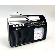 Vaelmont Retro Tasarımlı Bluetooth ve Saatli Radyo ve Hoparlör Nostaljik Radyo