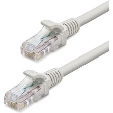 Aesco Cat5 Ethernet Patch Kablosu 100 Mbps 100 Mhz 35 M - Gri HDX5061