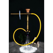 Empressco Kilitli Sarı Konya Nargile Takımı Modern Tasarım