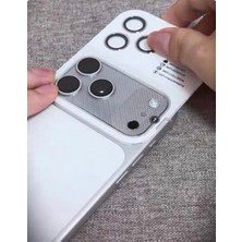 Wess iPhone 17 Pro Max Kamera Lens Koruyucu Cam Tam Kaplama Kamera Ada Koruyucu 2’si 1 Arada Hd Şeffaf Çizilmez Hizalama Aparatlı