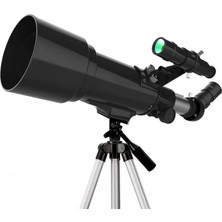 Aesco 400 x 70 mm Açıklıklı Refrakter Teleskoplar 15X - 150X Telefon Adaptörlü Reflex