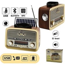 Vaelmont Nostaljik Bluetoothlu Radyo ve Müzik Kutusu, Retro Tasarım Nostaljik Radyo