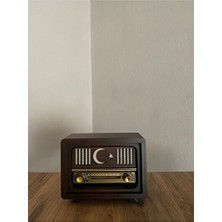 Vaelmont Bluetooth ve Fm Radyo Özellikli Nostaljik Ay Yıldız Radyo Nostaljik Radyo
