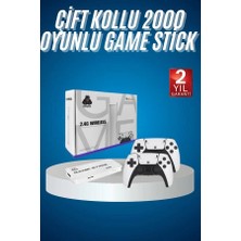 Eco Lounge 2.4 Ghz Oyun Konsolu Çift Konsol 4K Ultra Hd Game Stick