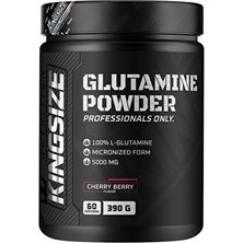 Kingsize Nutrition Glutamine Powder 390 gr - Kırmızı Meyveler