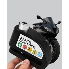 Eco Lounge Taşınabilir Alarm Disk Kilidi Motosiklet Scooter Bisiklet Güvenlik
