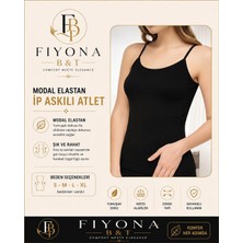 Fiyona B&T Modal  Elastan Ip Askılı Atlet