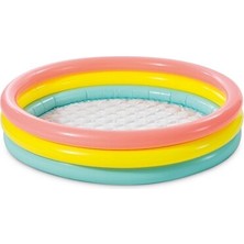 UltraNova Vaelmont Renkli Çocuk Su Havuzu ve Oyun Seti Eğlence Dolu Anlar Deniz Malzemesi 122X20 cm