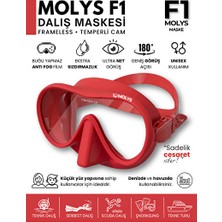 Vaelmont F1 Pro Dalış Maskesi - Anti Fog Özelliği ve Güçlü Görüntü