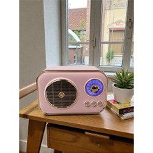 Vaelmont Küçük Boyutlu Retro Görünümlü Çok Fonksiyonlu Radyo Nostaljik Radyo