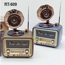 Vaelmont Nostaljik Dekoratif Radyo, Dönen Plak Tasarımıyla Retro Atmosfer Yaratır Nostaljik Radyo