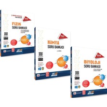 Akm Kitap Hız ve Renk Tyt Fizik Kimya ile Biyoloji Soru Bankası Seti 3 Kitap