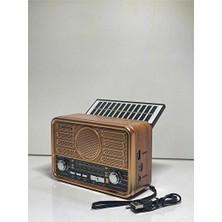 UltraNova Vaelmont Bluetooth ve USB Bağlantılı Nostaljik Müzik Çalar Nostaljik Radyo