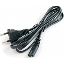 Vaelmont Güçlü ve Esnek Power Kablosu, 3 Metre Uzunlukta ve 2 Girişli Kablo & Adaptör
