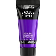 Liquitex : Basics : Akrilik Boya : 22 ml : Metalik Purple