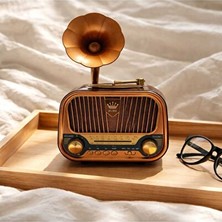 Vaelmont Bluetooth’lu Nostaljik Radyo ve Usb/tf Müzik Çalar