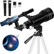 Aesco Güçlü Az 30070 Hd Profesyonel Astronomik Teleskop