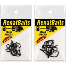 Renat Carp Wide Gape Paslanmaz Sazan Iğnesi