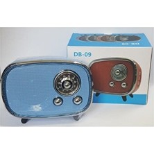 Vaelmont Retro Tarz Bluetooth ve Fm Radyo Hoparlör, Siyah Nostaljik Radyo