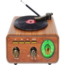 Vaelmont Retro Ahşap Görünümlü Bluetooth Radyo ile Nostaljik Atmosfer Yaratın Nostaljik Radyo