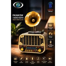 Vaelmont Bluetooth ve Eski Tarz Radyo, Eskitme Nostaljik Tasarım Nostaljik Radyo
