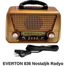 Vaelmont Güneş Enerjili Solar Radyo, Bluetooth ve USB ile Kablosuz Müzik Dinleme Nostaljik Radyo
