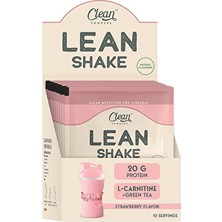 Clean Powders Lean Shake 30 gr 10 Saşe - Çilek