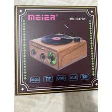 Vaelmont Retro Tasarımlı Bluetooth Hoparlör ve 3 Bant Radyo ile Eski Günleri Yaşa Nostaljik Radyo