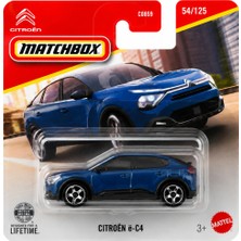 Matchbox Citroën Ë-C4 Die-Cast Metal Model Araba Mattel Koleksiyon 1:64