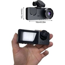 Eco Lounge Araç Içi Dikiz Kamerası Sürüş Kaydedici 3 Lensli Dvr Kamera